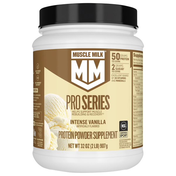 Muscle Milk PRO Series Intense Vanilla 50g Protein Powder Supplement
