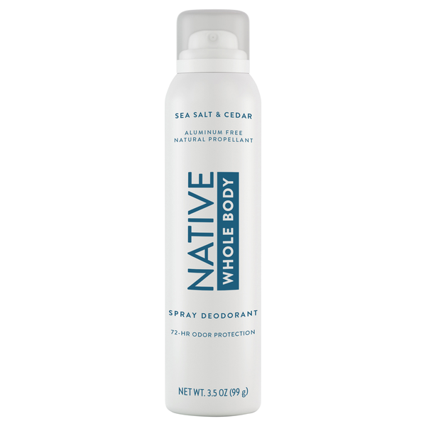 Native Sea Salt & Cedar Aluminum Free Deodorant & Body Spray