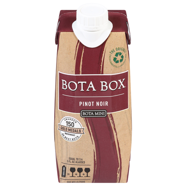 Bota Mini Nighthawk Black Pinot Noir Lush Wine Box