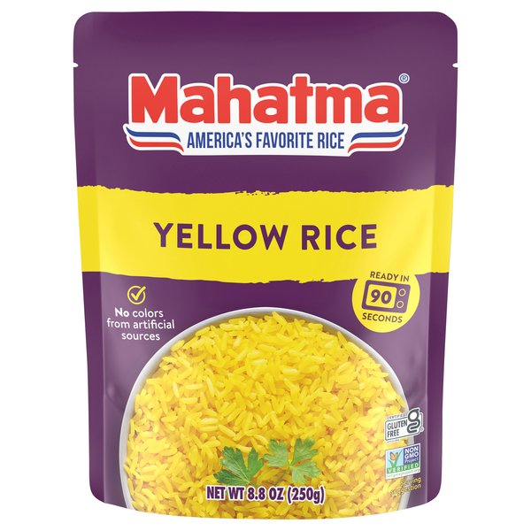 Mahatma 90 Second Microwave Yellow Rice