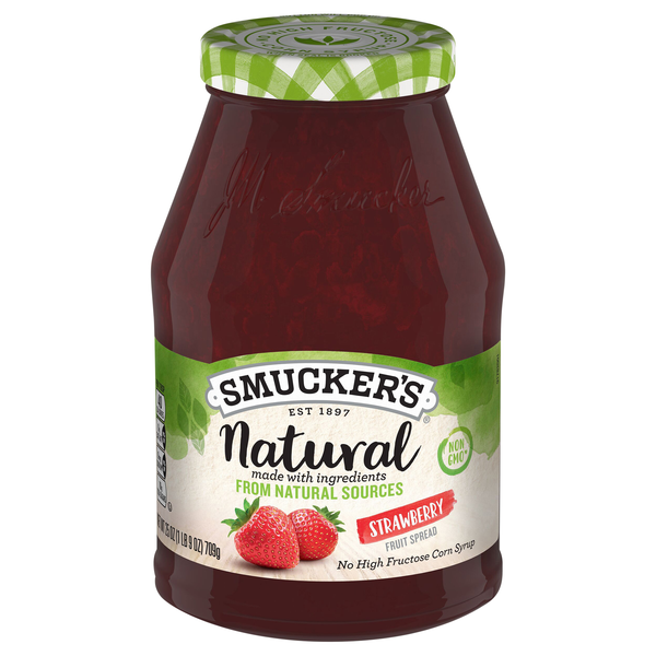 Smucker's Natural Strawberry Fruit Spread