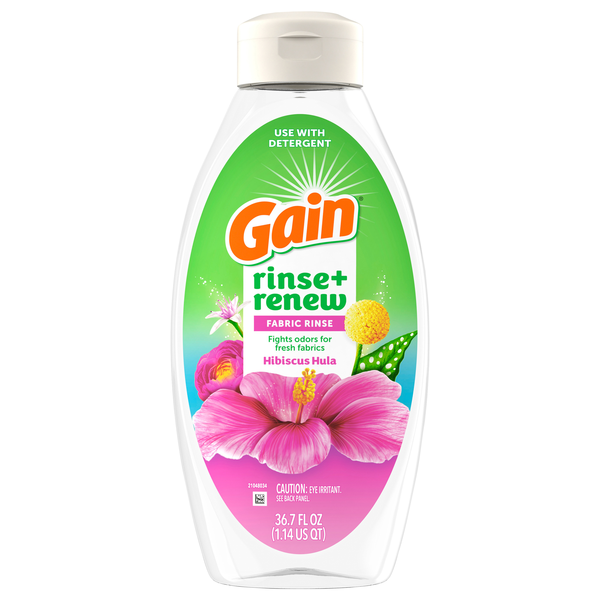 Save on Gain Rinse & Renew Hibiscus Hula Odor Fighter Fabric Rinse Order Online Delivery Giant