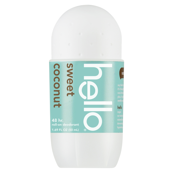 Save on Hello Deodorant Sweet Coconut Roll On Order Online Delivery Giant