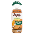 Thomas' Whole Grain 100% Whole Wheat Pre-Sliced Bagels - 6 ct