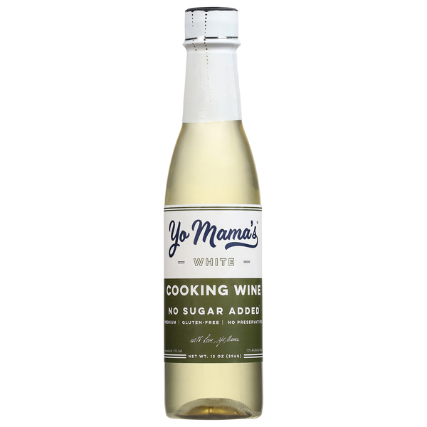 Yo Mama's No Sugar Added White Cooking Wine