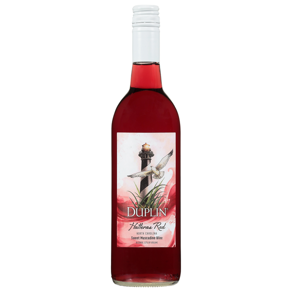 Duplin North Carolina Hatteras Sweet Muscadine Red Wine