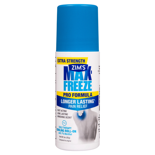 Zim's Max Freeze Pro Formula Pain Relief Extra Strength Cooling Roll-On