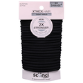 Scunci No Damage XThick Hair Elastics Black
