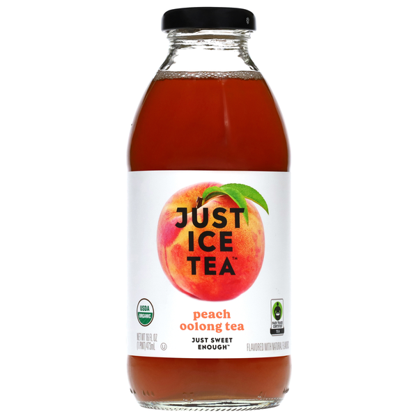 Just Organic Peach Oolong Iced Tea
