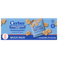 Gerber Snacks Toddler Cinnamon Graham Animal Cracker Packs - 6 ct