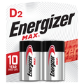 Energizer Max + Powerseal Batteries Size D