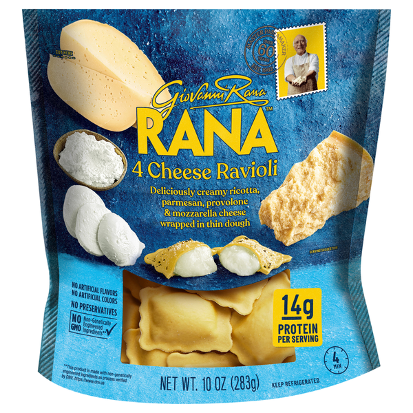 Giovanni Rana 4 Cheese Ravioli Pasta Fresh