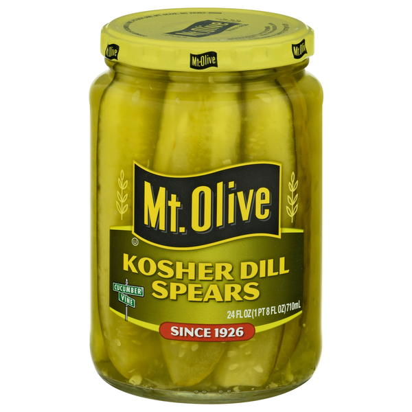 Mt. Olive Kosher Dill Pickle Spears