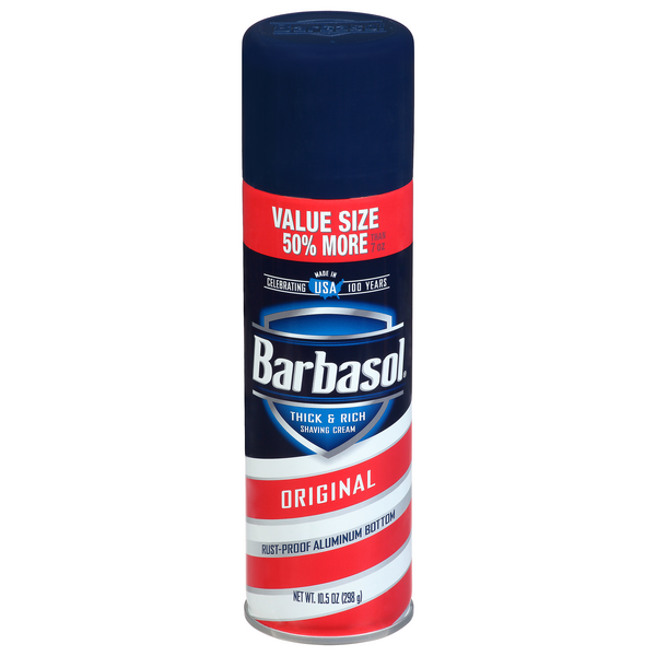 Barbasol Thick & Rich Shaving Cream Original