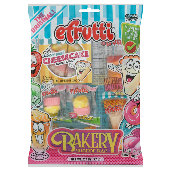 Efrutti Bakery Shoppe Bag Assorted Gummi Candy