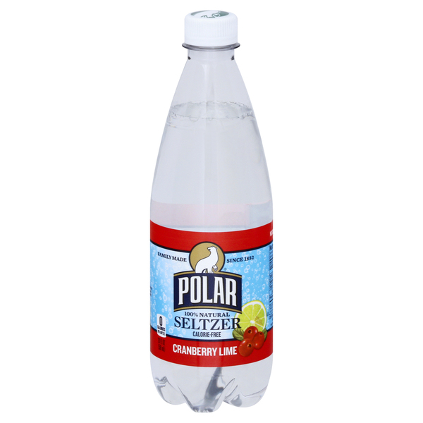 Save on Polar Cranberry Lime Seltzer 100 Natural Order Online Delivery Stop & Shop