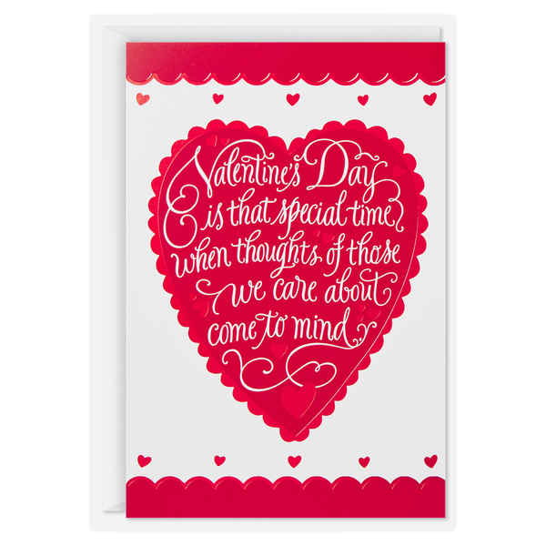 Hallmark Valentine's Day Cards Heart