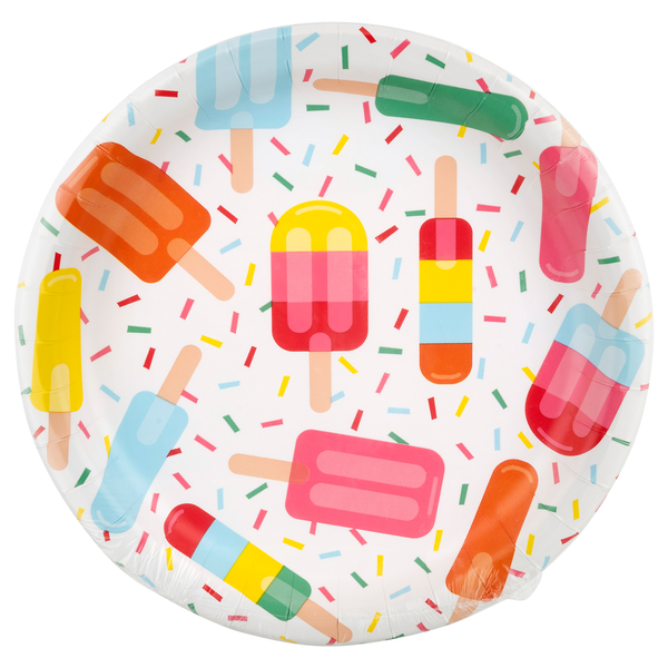 Smart Living Dinner Plates Popsicles 8.75 Inch