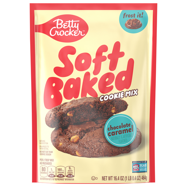 Betty Crocker Chocolate Caramel Soft Baked Cookie Mix