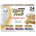 Fancy Feast Delights with Cheddar Grilled Variety Pack Wet Cat Food - 24ct