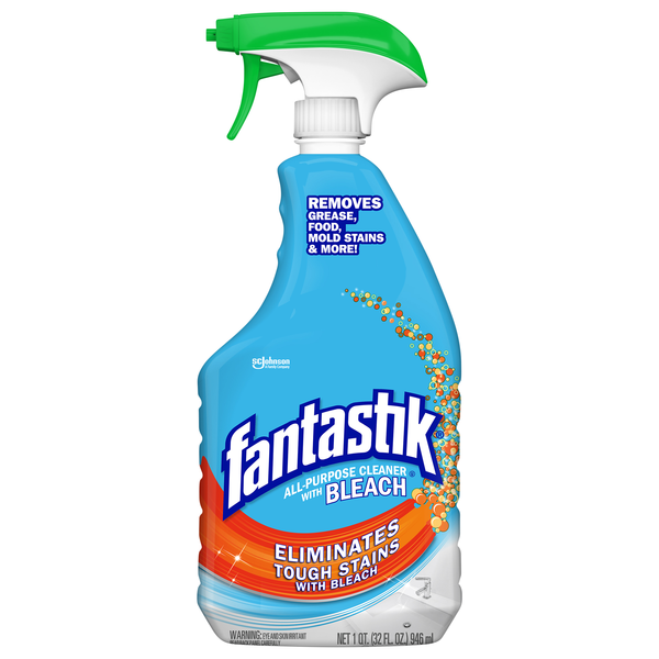Fantastik All-Purpose Cleaner with Bleach Trigger Spray