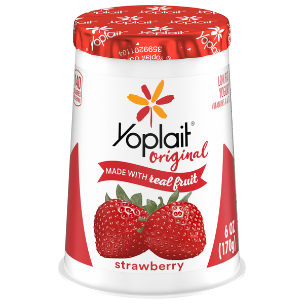 Yoplait Yoplait Original Strawberry Yogurt