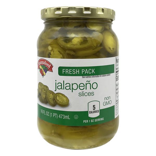 Hannaford Fresh Pack Jalapeno Peppers Slices