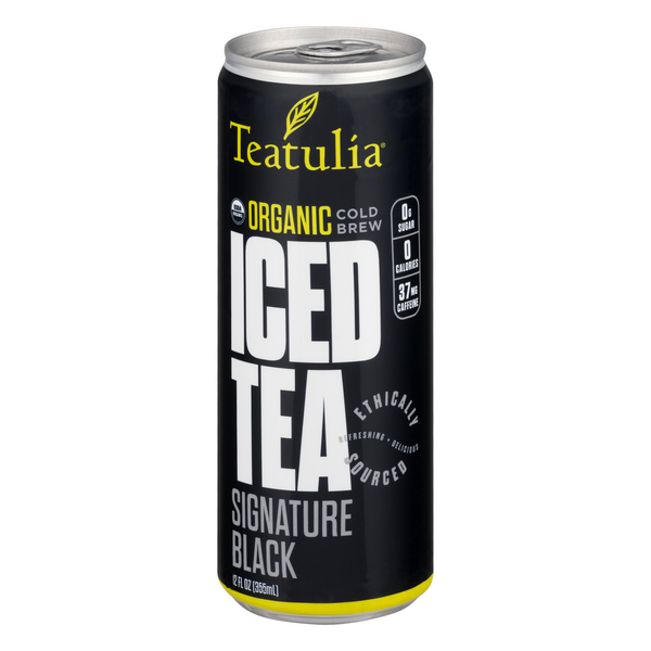 Save on Teatulia Cold Brew Iced Tea Signature Black Organic Order