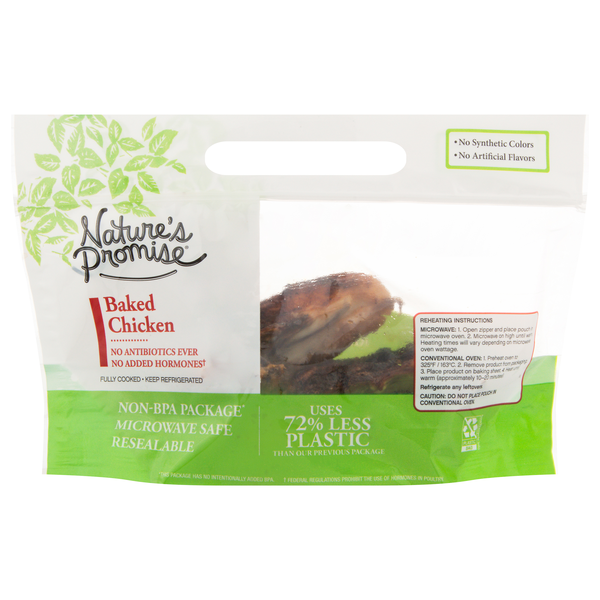 Nature's Promise Baked Chicken Fully Cooked - 2 ct