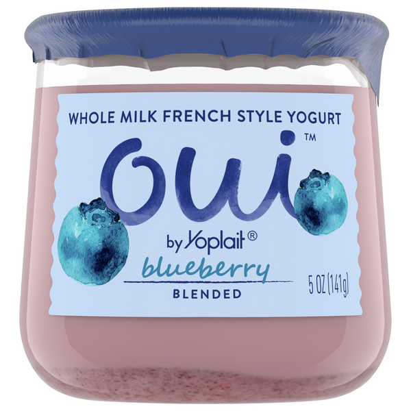 Save on Oui by Yoplait French Style Yogurt Blueberry Order Online