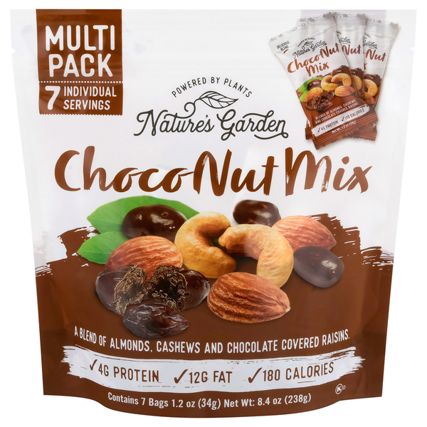 Nature's Garden Choco Nut Mix - 7 ct
