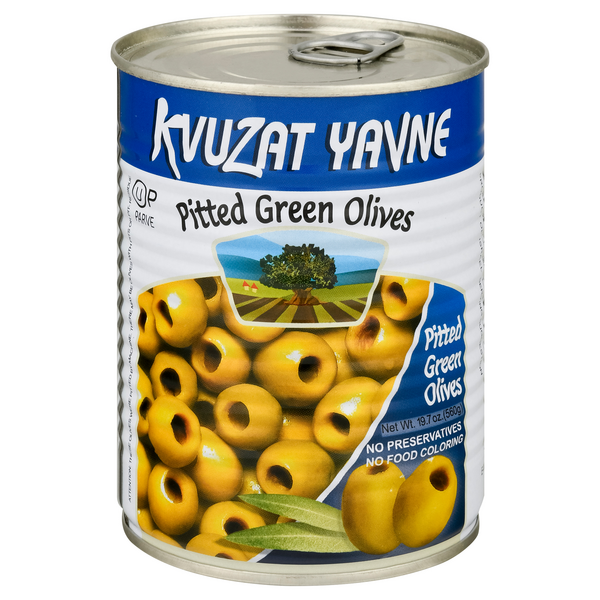 Save on Kvuzat Yavne Pitted Green Olives Order Online Delivery Giant