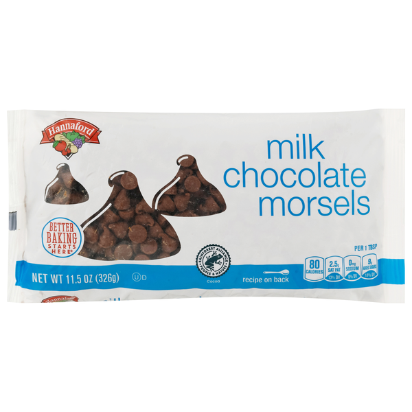 Hannaford Milk Chocolate Baking Morsel Chips