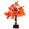 Smart Living Harvest Tree Decor Orange Leaves