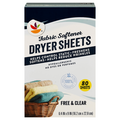 Our Brand Free & Clear Fabric Softener Dryer Sheets Hypoallergenic