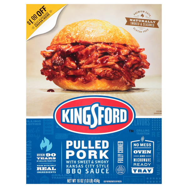 Kingsford Pulled Pork with Kansas City Style BBQ Sauce
