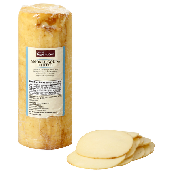 Taste of Inspirations Deli Smoked Gouda Cheese (Regular Sliced)