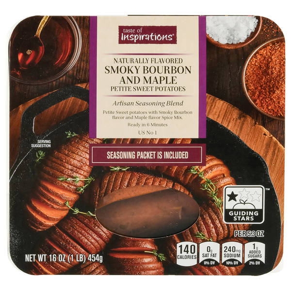 Taste of Inspirations Smoky Bourbon & Maple Petite Sweet Potatoes