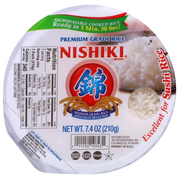 Nishiki Premium Grade Medium Grain Rice