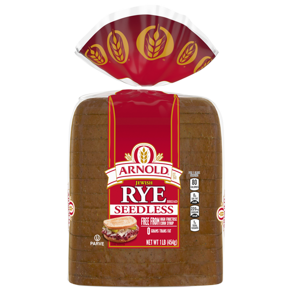 Save on Arnold Jewish Rye Bread Seedless Order Online Delivery MARTIN'S