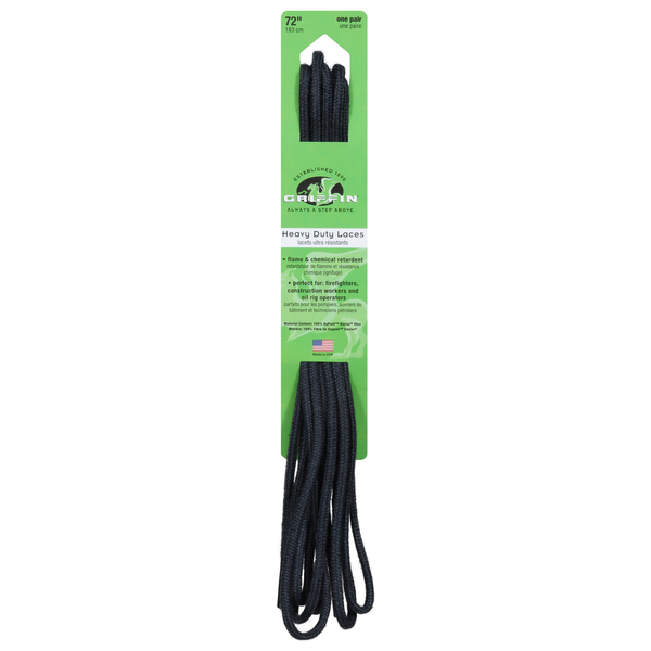 Griffin Heavy Duty Black Shoe Laces