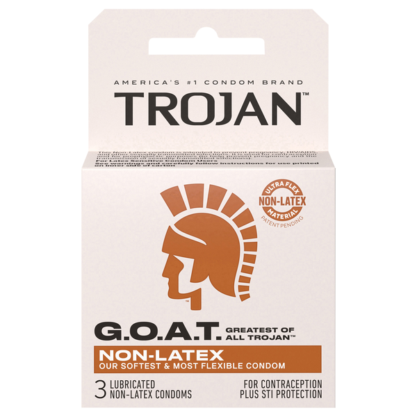 Trojan G.O.A.T. Latex-Free Lubricated Condoms