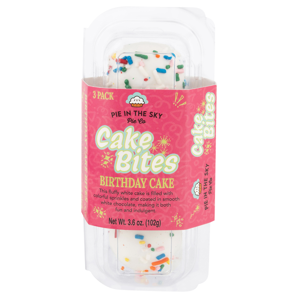 Pie in the Sky Birthday Cake Bites - 3 ct