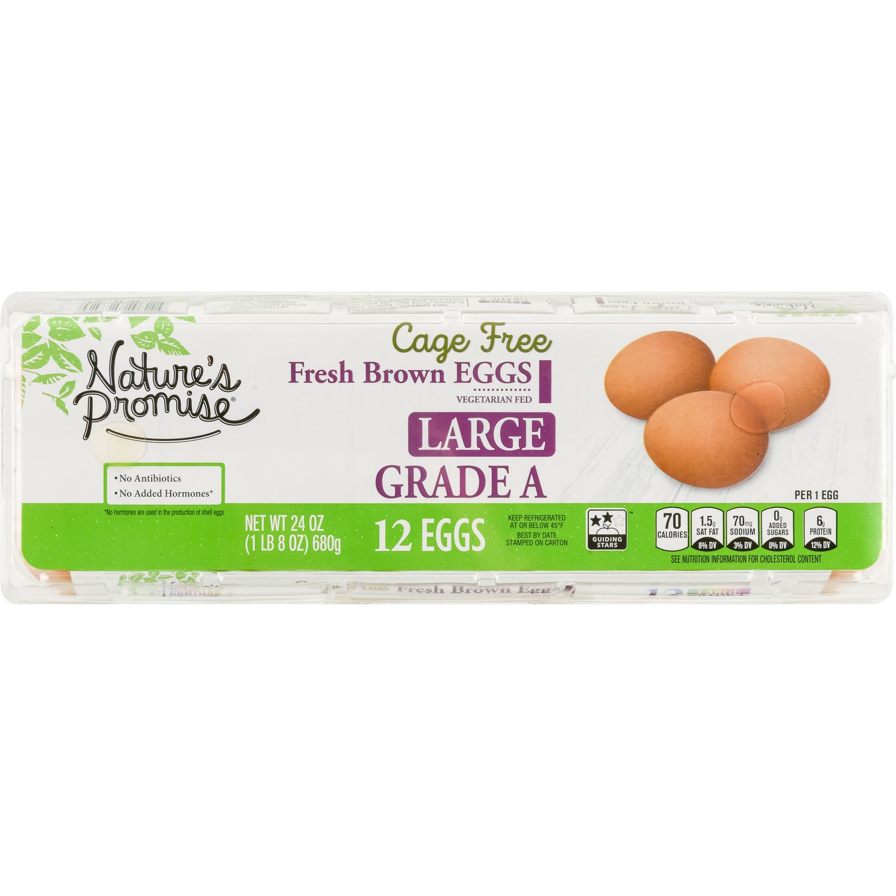 Nature's Promise Nature's Promise Cage Free Large Brown Eggs