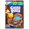 Cocoa Puffs Chocolate Corn Cereal Large Size