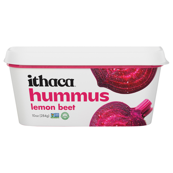 Ithaca Gluten Free Lemon Beet Hummus