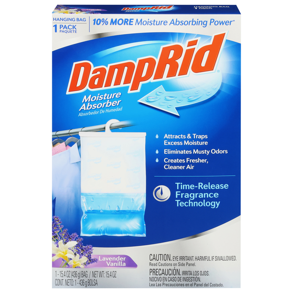 DampRid Lavender Vanilla Moisture Absorber Hanging