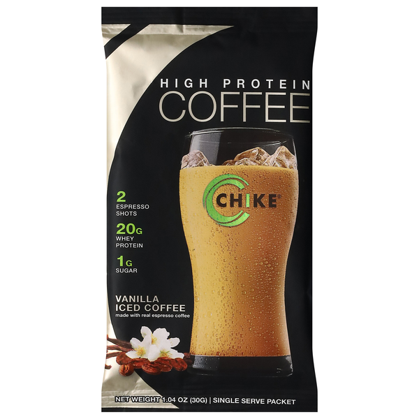 Chike High Protein Vanilla Iced Coffee Packet