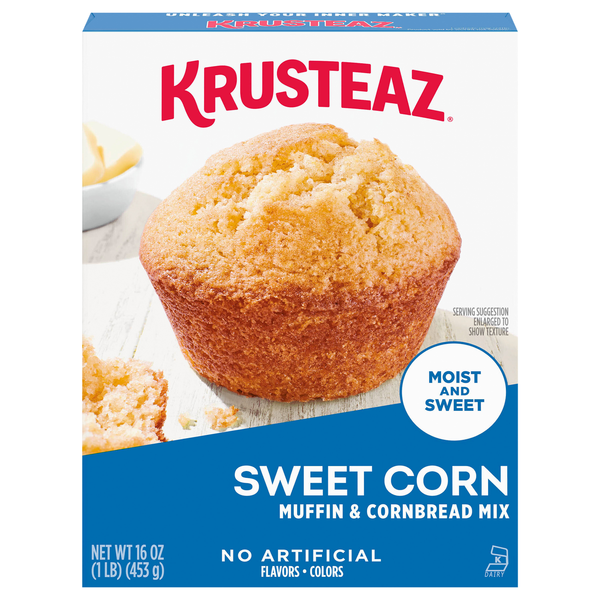 Krusteaz Sweet Corn Muffin & Cornbread Mix