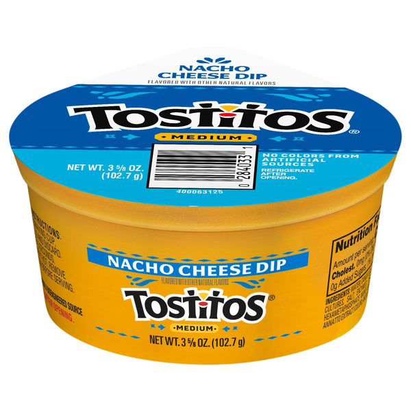 Tostitos Medium Nacho Cheese Dip Single